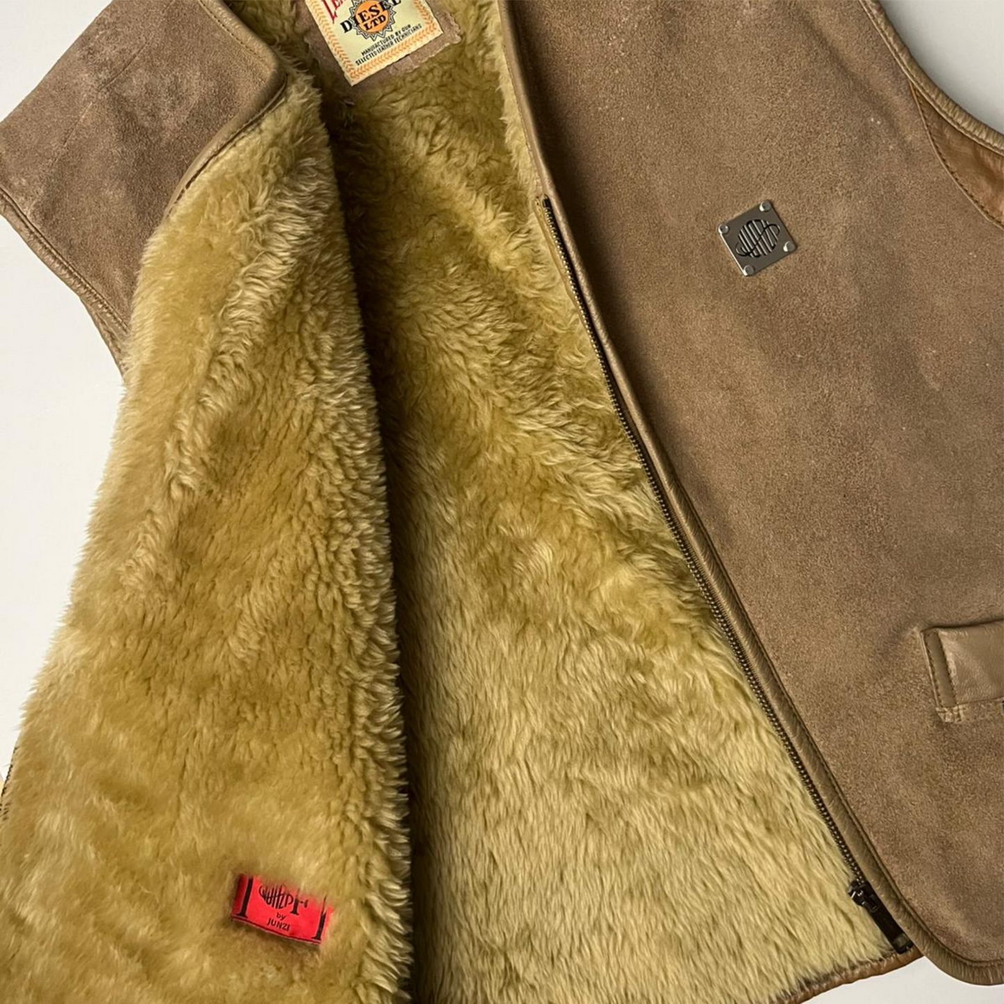 Gilet vintage Diesel customizzato